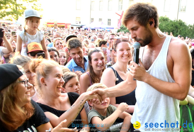 Max Giesinger: Bodensee-Schlossgarten Open Air: Tettnang, 29.07.2018