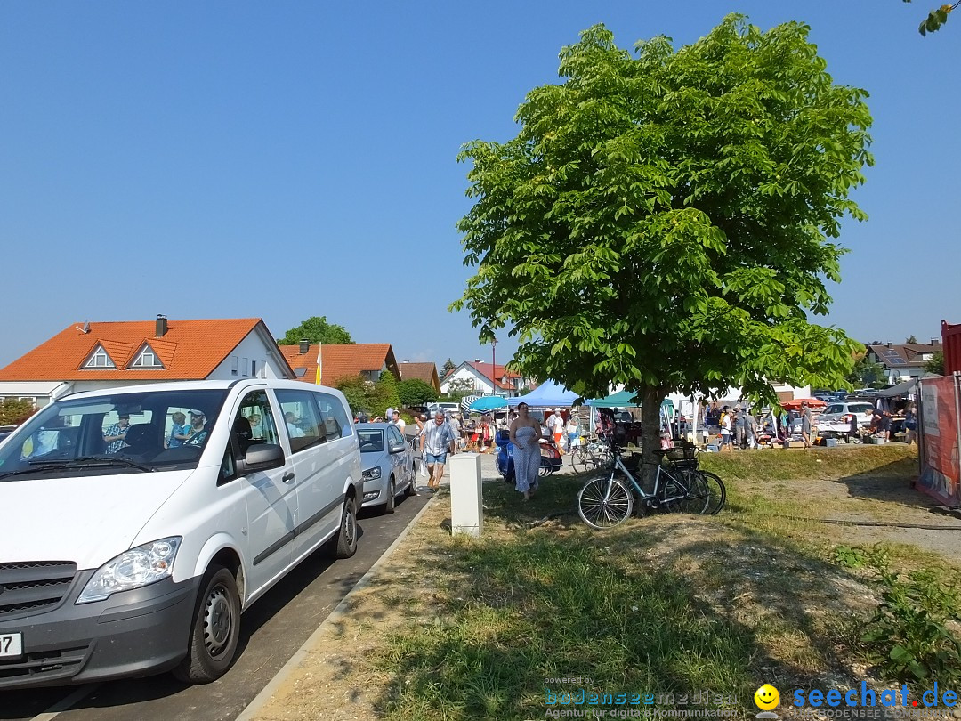 LAURENTIUSFEST mit Flohmarkt: Oggelshausen, 04.08.2018