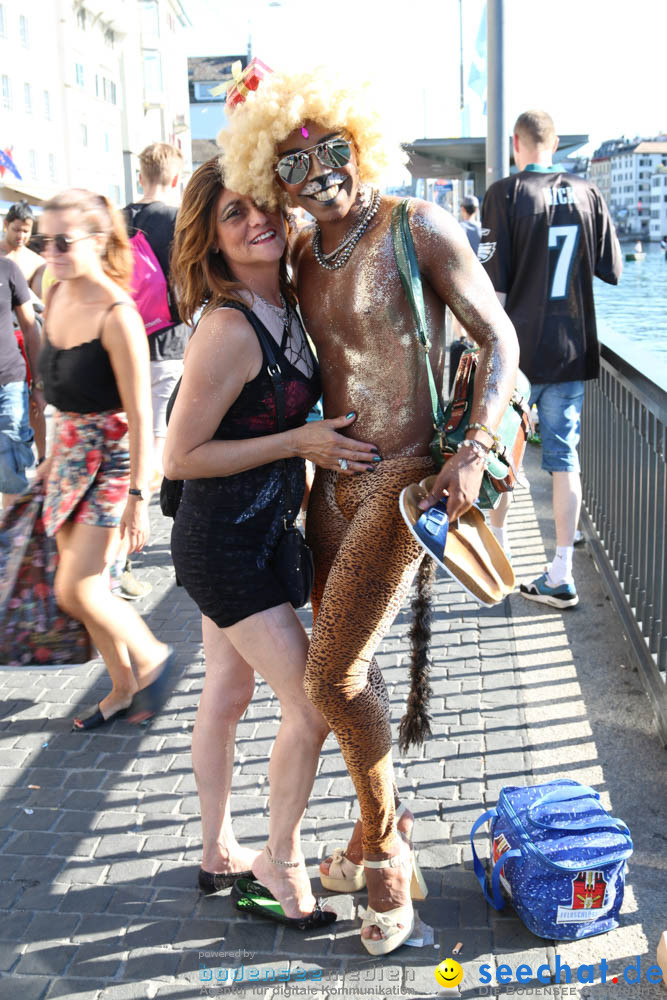 Streetparade 2018 - Culture of tolerance: Zuerich, 11.08.2018