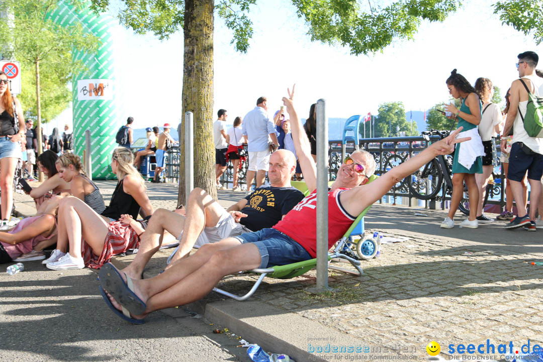 Streetparade 2018 - Culture of tolerance: Zuerich, 11.08.2018