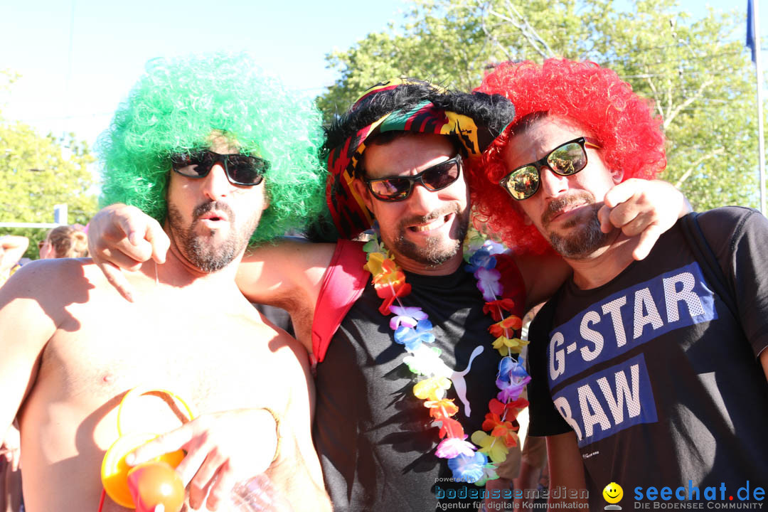 Streetparade 2018 - Culture of tolerance: Zuerich, 11.08.2018