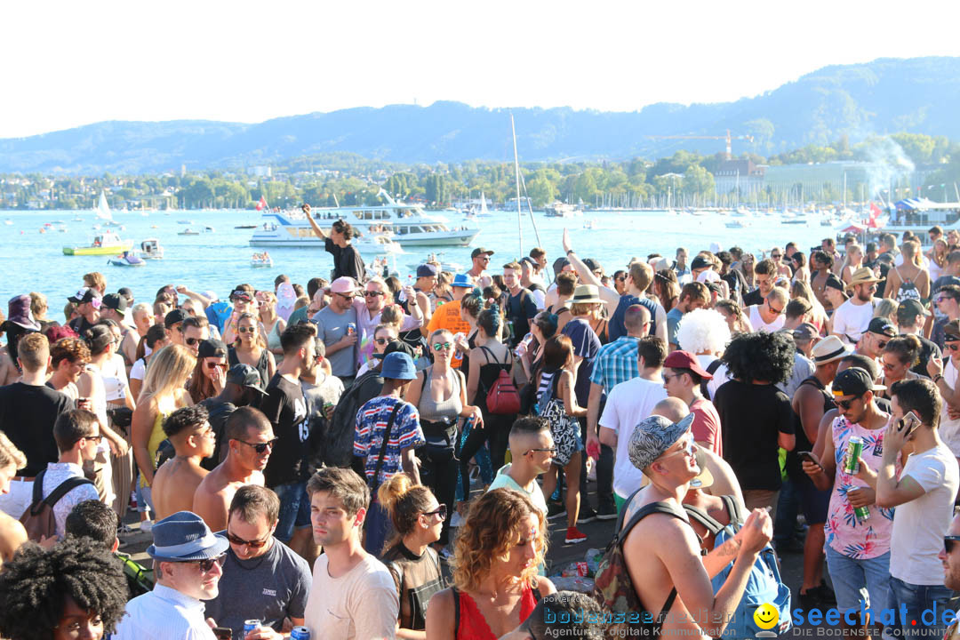 Streetparade 2018 - Culture of tolerance: Zuerich, 11.08.2018