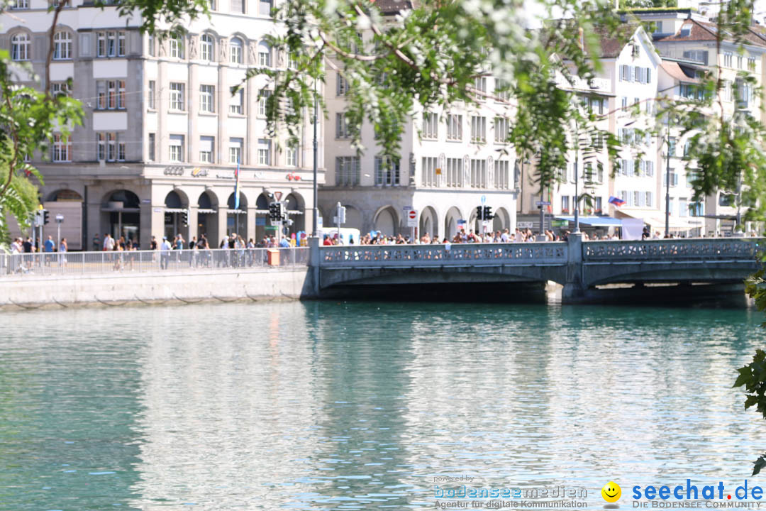 Streetparade 2018 - Culture of tolerance: Zuerich, 11.08.2018