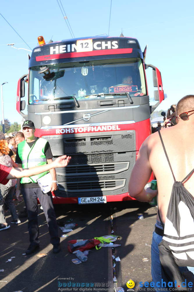 Streetparade 2018 - Culture of tolerance: Zuerich, 11.08.2018