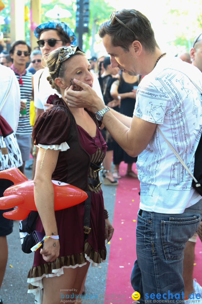 Streetparade 2018 - Culture of tolerance: Zuerich, 11.08.2018