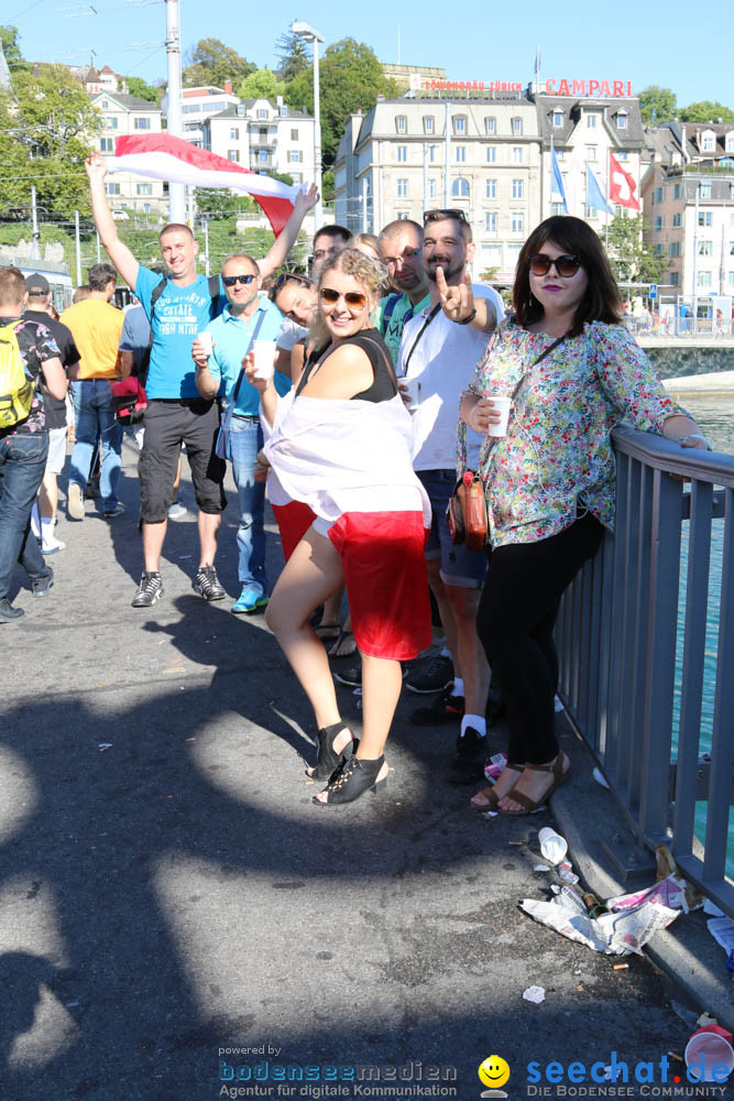 Streetparade 2018 - Culture of tolerance: Zuerich, 11.08.2018