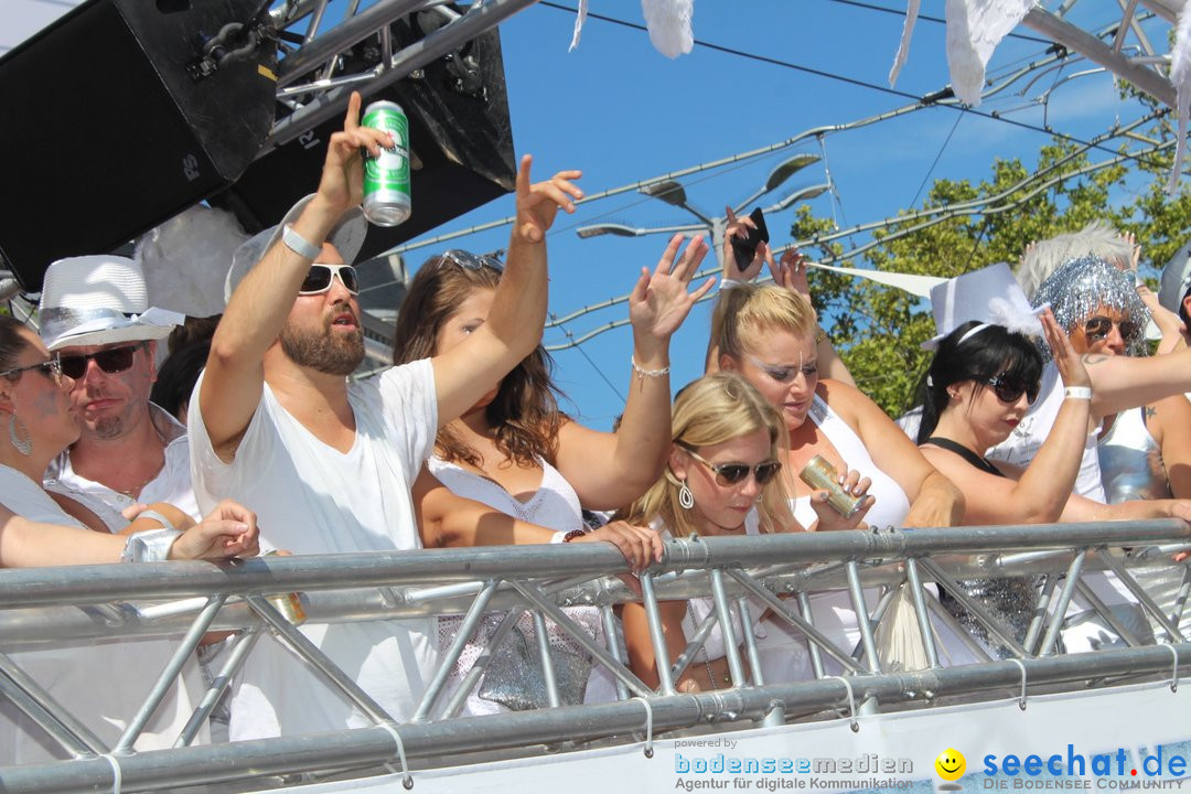 Streetparade 2018 - Culture of tolerance: Zuerich, 11.08.2018