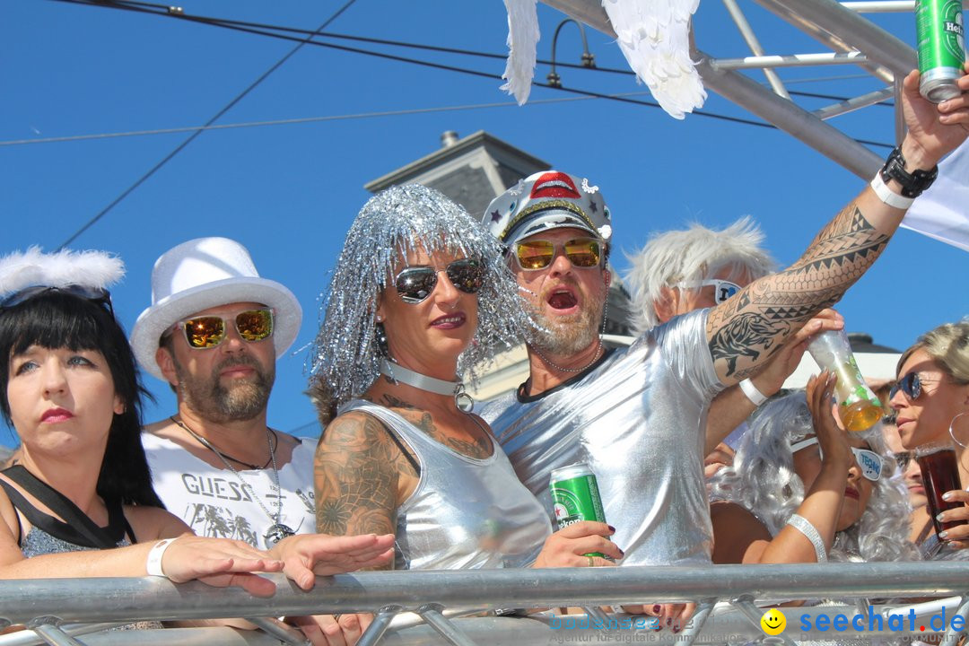 Streetparade 2018 - Culture of tolerance: Zuerich, 11.08.2018