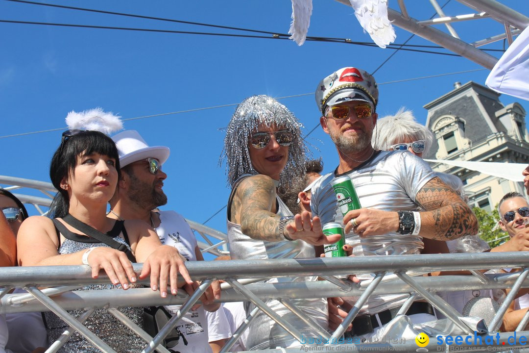 Streetparade 2018 - Culture of tolerance: Zuerich, 11.08.2018