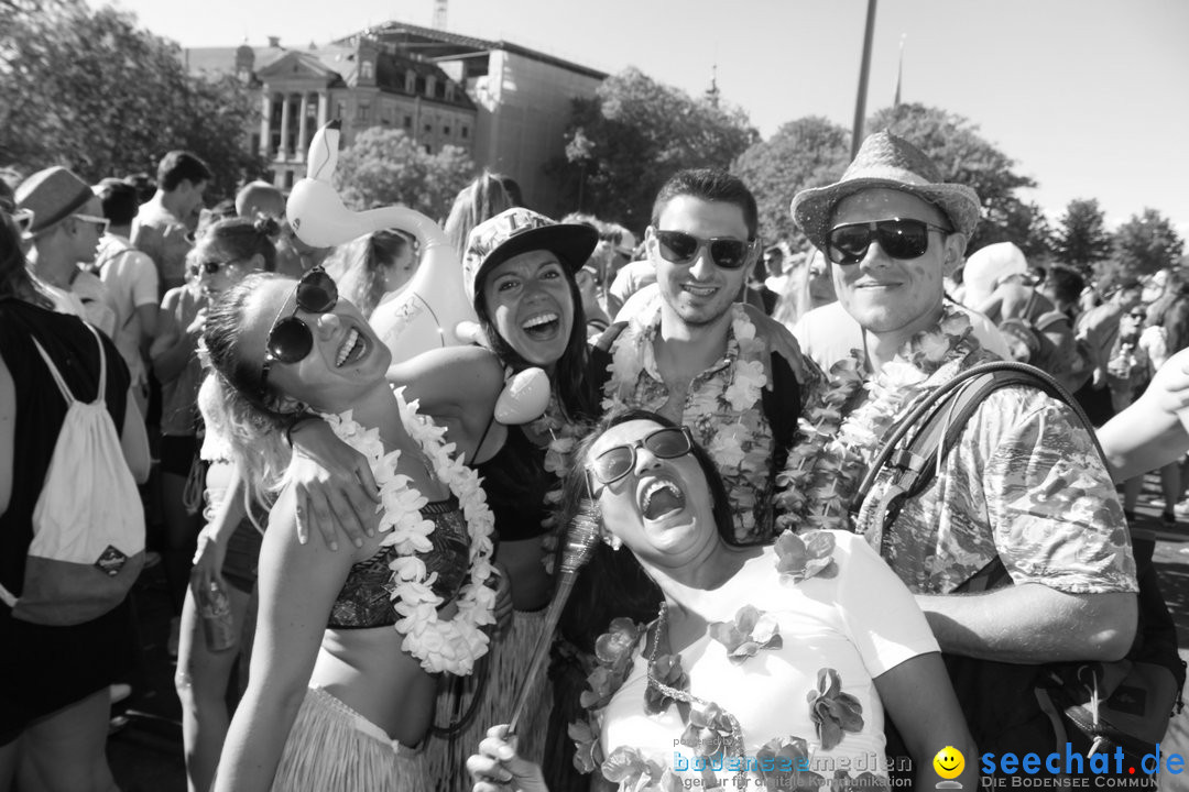 Streetparade 2018 - Culture of tolerance: Zuerich, 11.08.2018