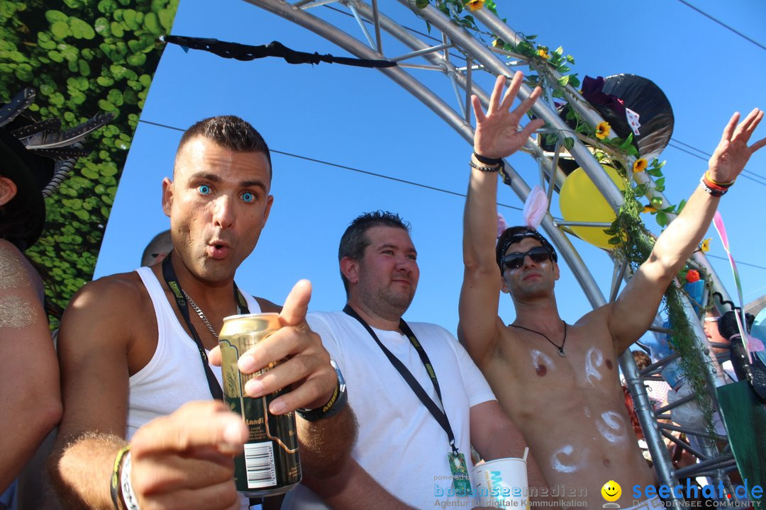 Streetparade 2018 - Culture of tolerance: Zuerich, 11.08.2018