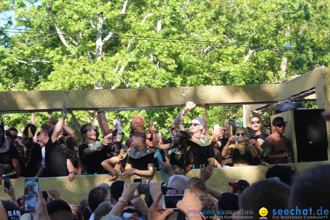 Streetparade 2018 - Culture of tolerance: Zuerich, 11.08.2018