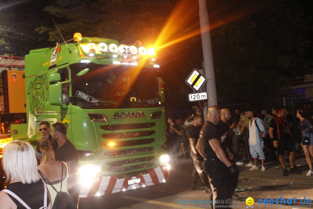 Streetparade 2018 - Culture of tolerance: Zuerich, 11.08.2018