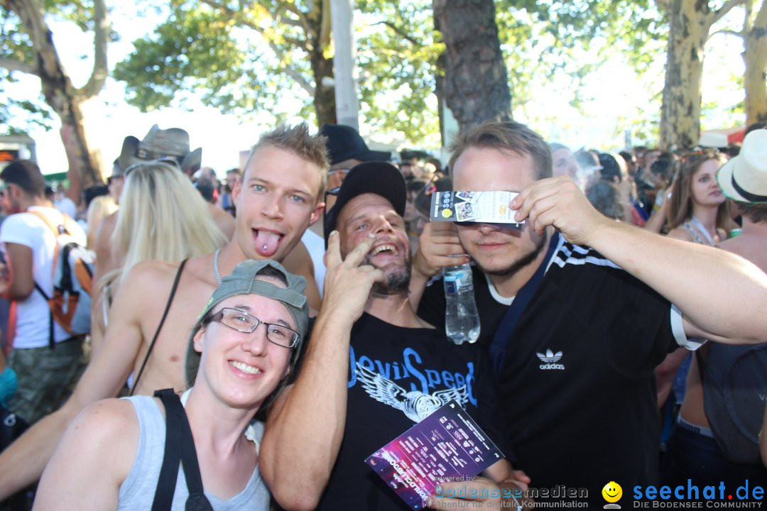 Streetparade 2018 - Culture of tolerance: Zuerich, 11.08.2018