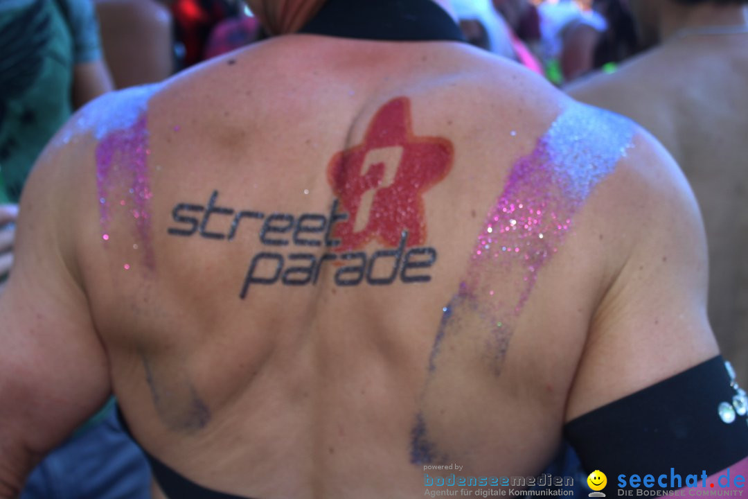 Streetparade 2018 - Culture of tolerance: Zuerich, 11.08.2018