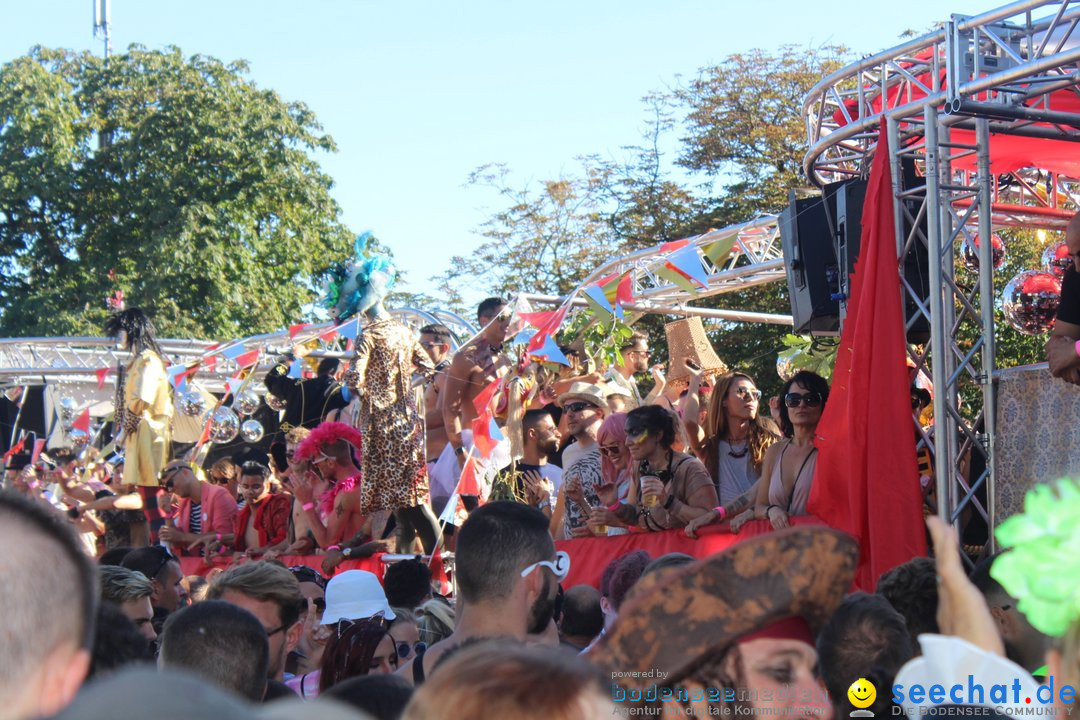 Streetparade 2018 - Culture of tolerance: Zuerich, 11.08.2018