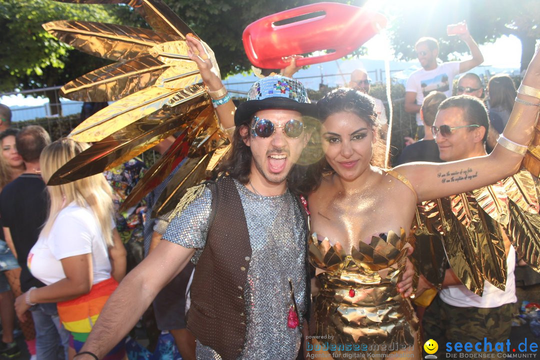 Streetparade 2018 - Culture of tolerance: Zuerich, 11.08.2018