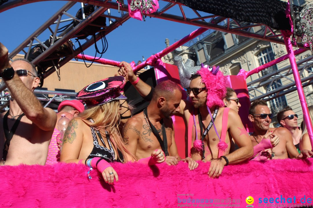 Streetparade 2018 - Culture of tolerance: Zuerich, 11.08.2018