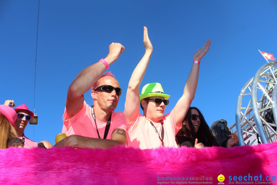 Streetparade 2018 - Culture of tolerance: Zuerich, 11.08.2018