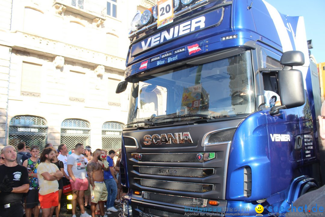 Streetparade 2018 - Culture of tolerance: Zuerich, 11.08.2018