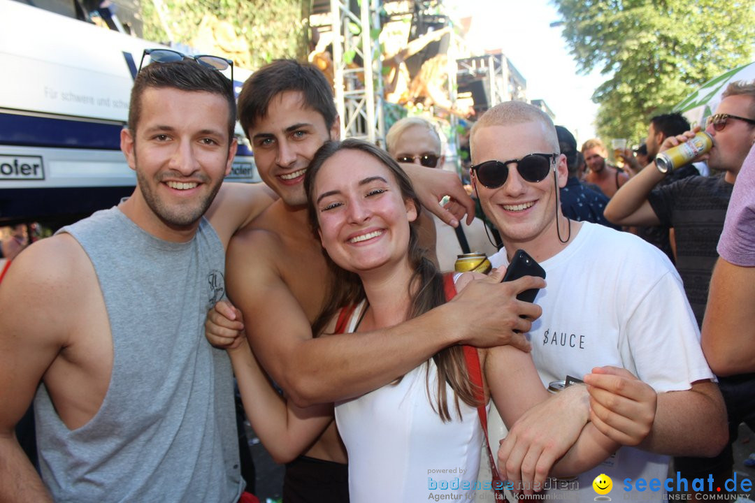 Streetparade 2018 - Culture of tolerance: Zuerich, 11.08.2018