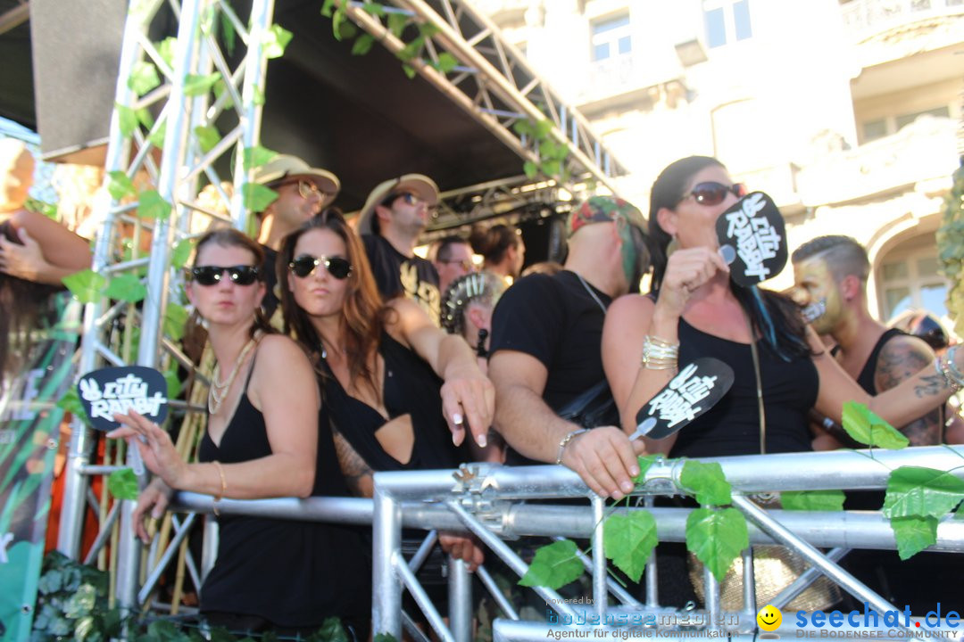 Streetparade 2018 - Culture of tolerance: Zuerich, 11.08.2018