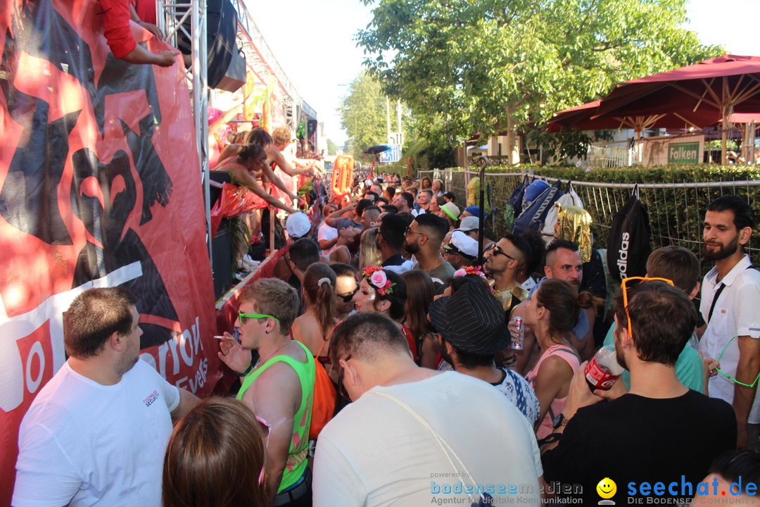 Streetparade 2018 - Culture of tolerance: Zuerich, 11.08.2018