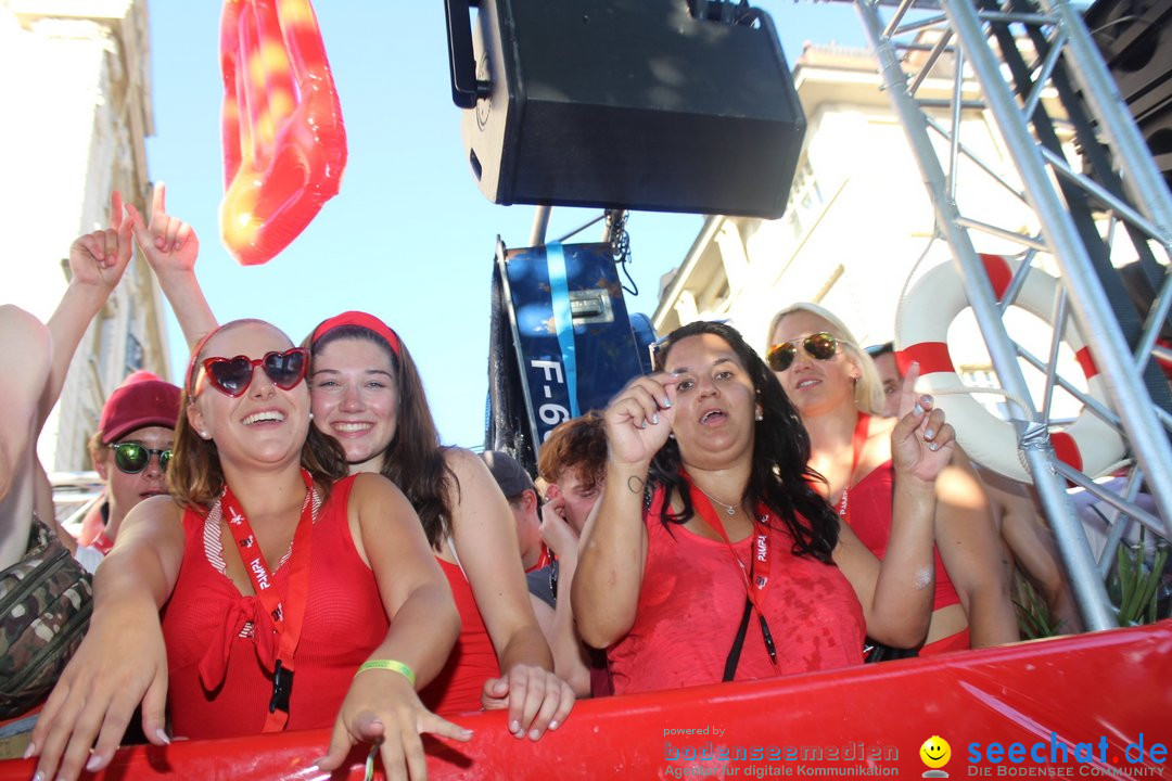 Streetparade 2018 - Culture of tolerance: Zuerich, 11.08.2018