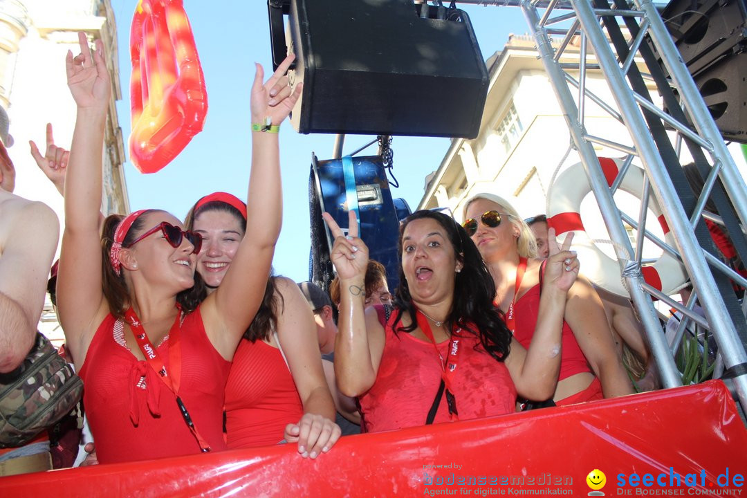 Streetparade 2018 - Culture of tolerance: Zuerich, 11.08.2018