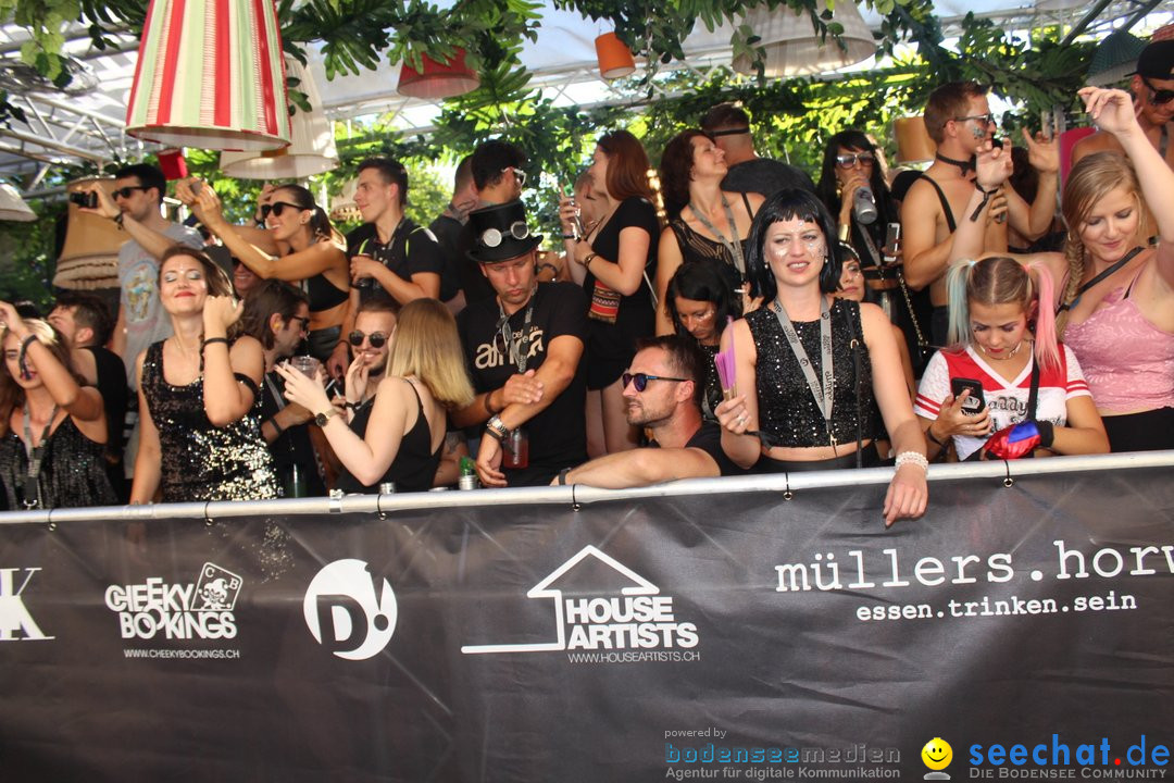 Streetparade 2018 - Culture of tolerance: Zuerich, 11.08.2018