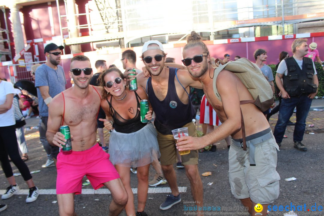 Streetparade 2018 - Culture of tolerance: Zuerich, 11.08.2018