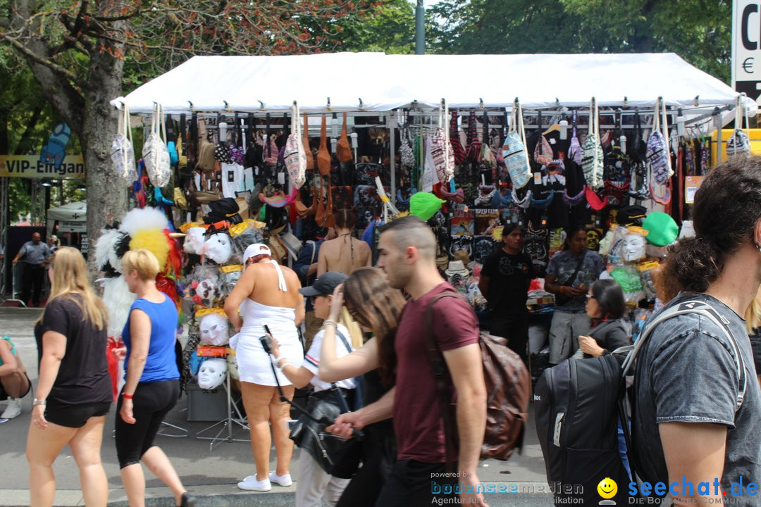 Streetparade 2018 - Culture of tolerance: Zuerich, 11.08.2018