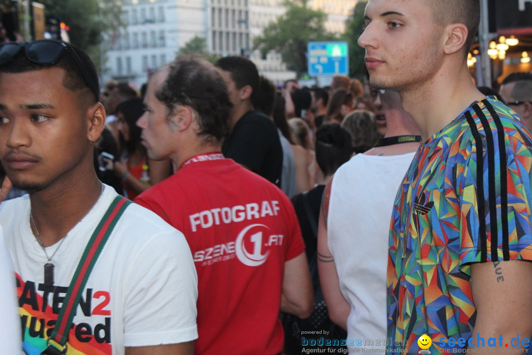 Streetparade 2018 - Culture of tolerance: Zuerich, 11.08.2018