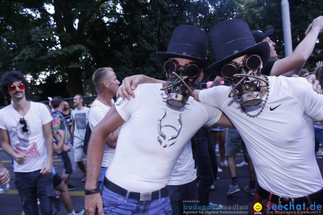 Streetparade 2018 - Culture of tolerance: Zuerich, 11.08.2018