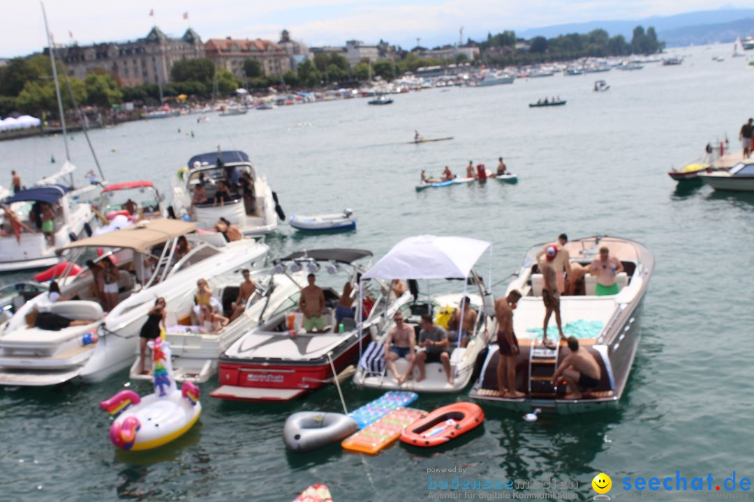 Streetparade 2018 - Culture of tolerance: Zuerich, 11.08.2018