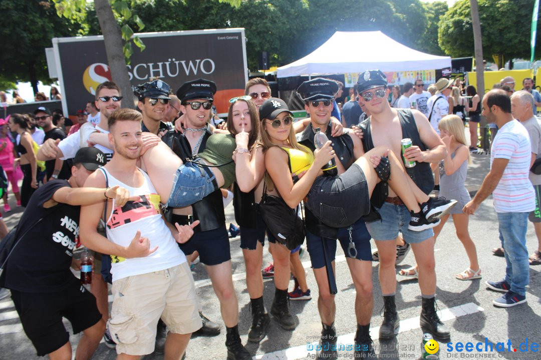 Streetparade 2018 - Culture of tolerance: Zuerich, 11.08.2018