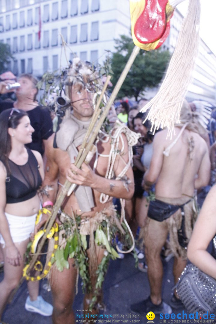 Streetparade 2018 - Culture of tolerance: Zuerich, 11.08.2018