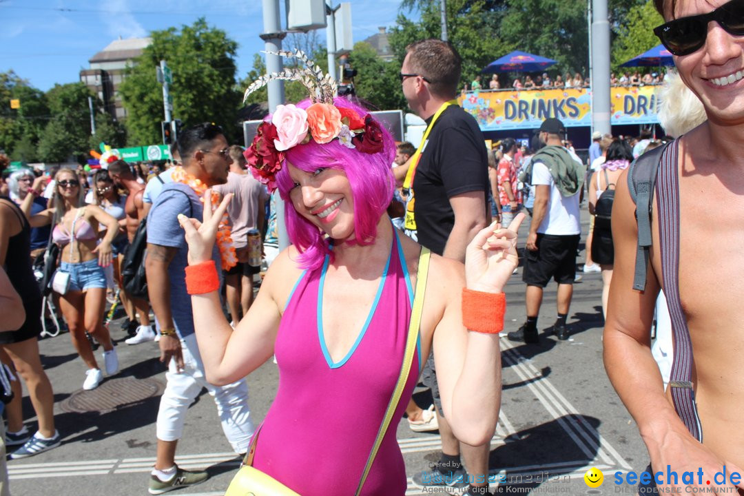 Streetparade 2018 - Culture of tolerance: Zuerich, 11.08.2018