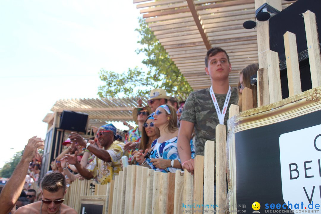 Streetparade 2018 - Culture of tolerance: Zuerich, 11.08.2018