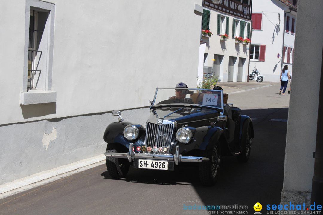 Oldtimertreffen: Neunkirch - Schweiz, 12.08.2018