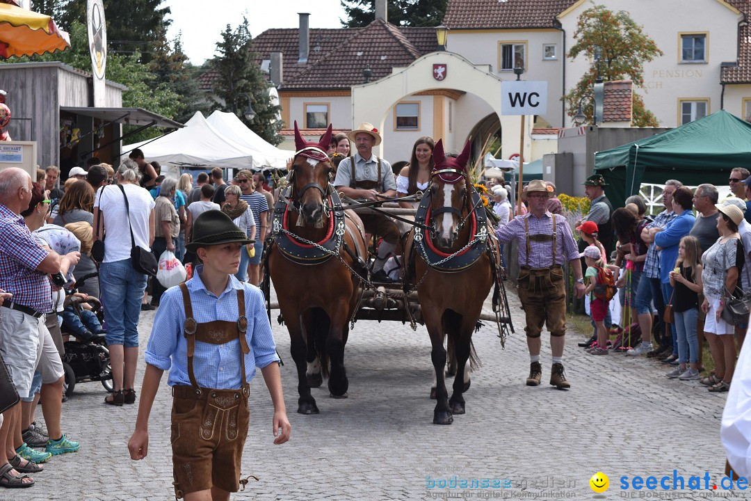 Dorffest: Rot an der Rot, 11.08.2018