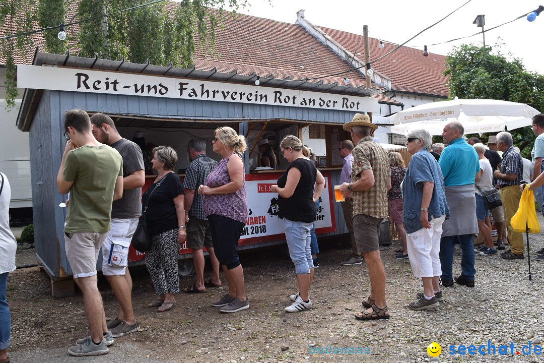 Dorffest: Rot an der Rot, 11.08.2018