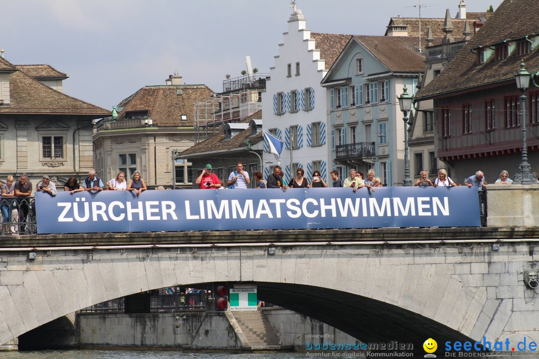 54. Zuercher Limmatschwimmen: Zuerich - Schweiz, 18.08.2018