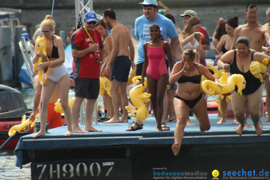 54. Zuercher Limmatschwimmen: Zuerich - Schweiz, 18.08.2018