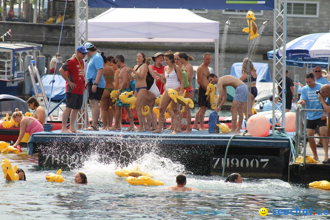 54. Zuercher Limmatschwimmen: Zuerich - Schweiz, 18.08.2018