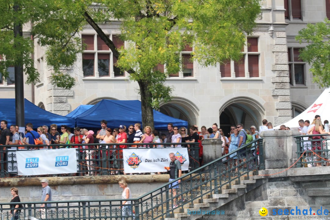 54. Zuercher Limmatschwimmen: Zuerich - Schweiz, 18.08.2018