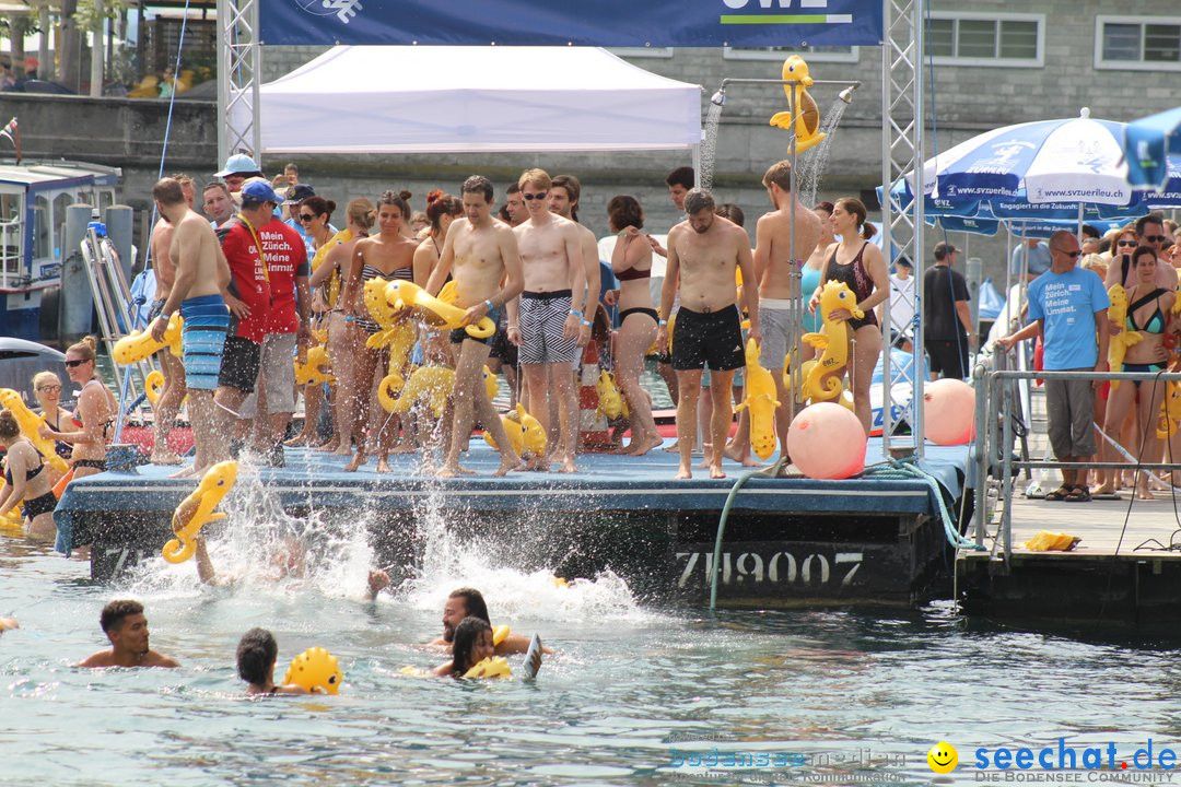 54. Zuercher Limmatschwimmen: Zuerich - Schweiz, 18.08.2018