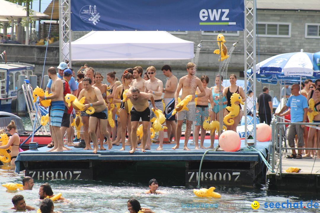 54. Zuercher Limmatschwimmen: Zuerich - Schweiz, 18.08.2018