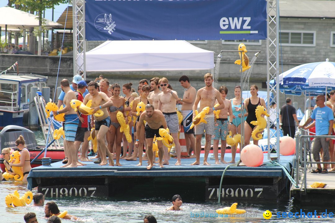 54. Zuercher Limmatschwimmen: Zuerich - Schweiz, 18.08.2018