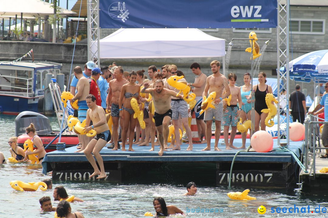 54. Zuercher Limmatschwimmen: Zuerich - Schweiz, 18.08.2018